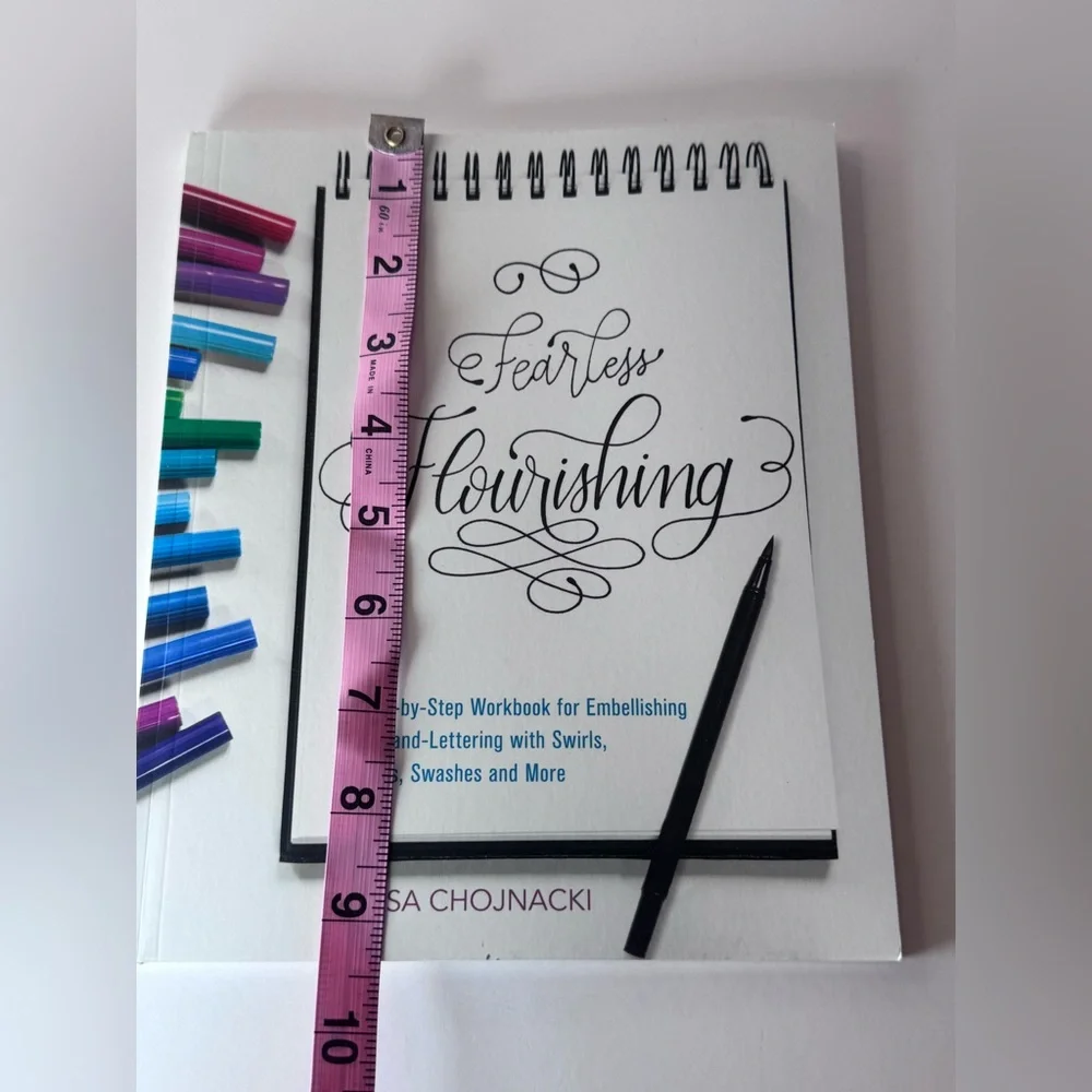 Fearless Flourishing: Workbook for Hand Lettering - Picture 9 of 9
